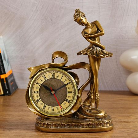 Часы настольные интерьерные каминные «Балерина», h=28 см