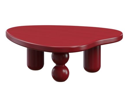 Журнальный стол divanru Хэйко-1 Бордовый 19990₽