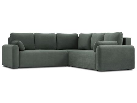 Диван угловой divanru Кирмас-5 Velvet Olive 106990₽