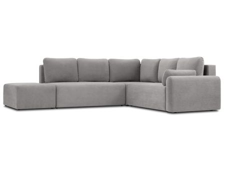 Диван угловой divanru Кирмас-4 Velvet Smoke 106990₽