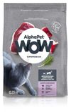 Сухой корм для кошек AlphaPet WOW утка и потрошки