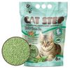 Наполнитель для кошачьего туалета Cat Step Tofu Green Tea комкующийся растительный