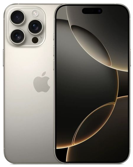 Смартфон Apple iPhone 16 Pro Max 256 ГБ «Натуральный титан» (nanoSIM+nanoSIM, без RuStore)