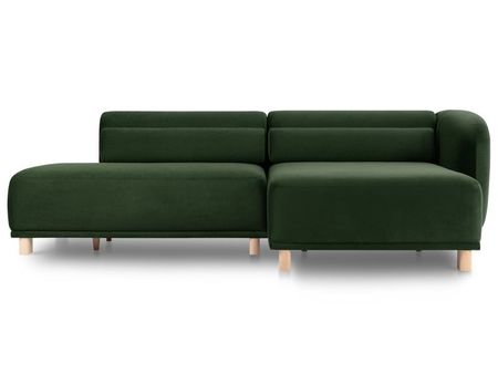 Диван угловой divanru Вайвел Велюр Зеленый 84990₽