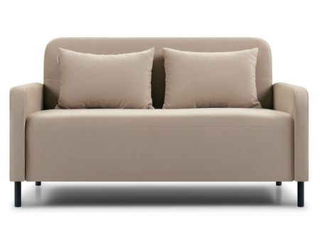 Диван прямой divanru Филс-Мини 120 Велюр Латте 28990₽