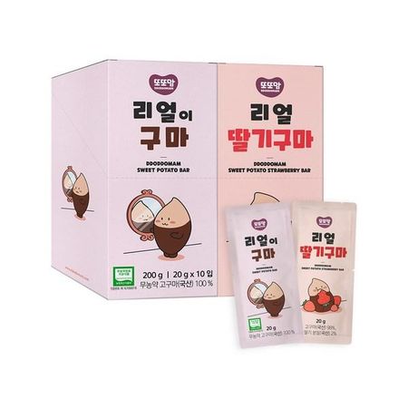 Ttotto Mom Real Iguma 20g, Korean nuts