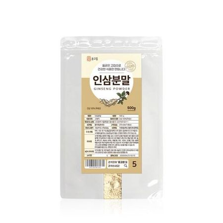Порошок корейского женьшеня Yungojip, 500 г, 1 шт., Корейский продукт для здоровья
