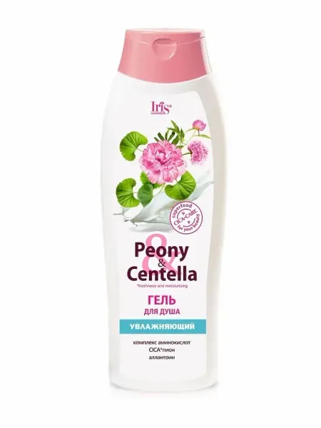 Peony & Centella Гель для душа увлажняющий 400мл Iris