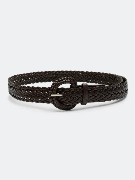 Плетеный ремень с узором елочка SAVAGE 1299₽