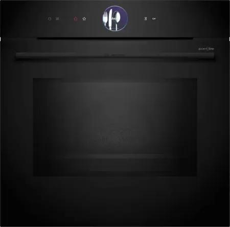 Встраиваемые духовые шкафы Bosch Встраиваемый духовой шкаф BOSCH HMG976KB1 Accent line Serie 8