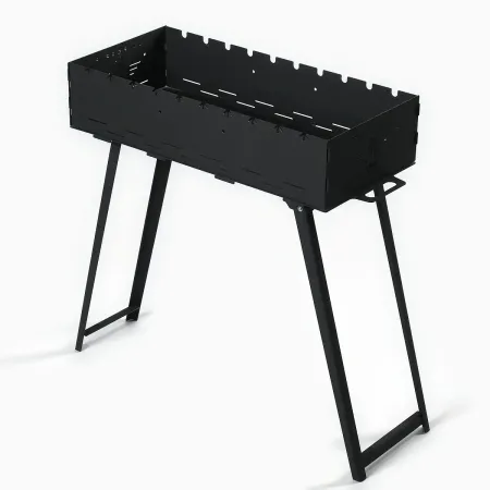 Мангал с ножками firegrill, 74.7×37.5×72.3 см, 2 мм, длина жаровни 65 см