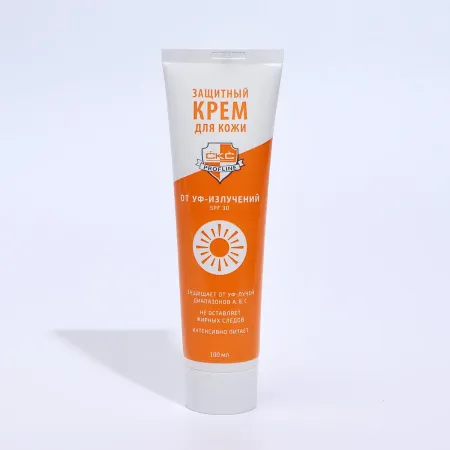Солнцезащитный крем для защиты от уф излучения spf 30, 100 мл