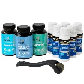 Набор активного роста волос и бороды 5XL Kirktime 8849₽