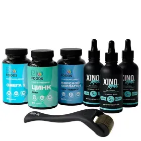 Набор роста и питания для волос и бороды 5L Xinomax 4349₽