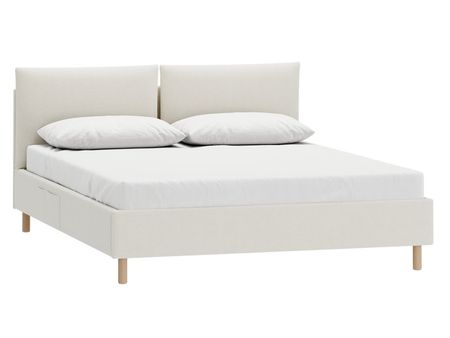 Кровать divanru Коверти 180 Букле Молочный 54990₽