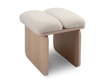 Пуф divanru Хоши Шенилл Молочный 9990₽