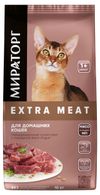 Сухой корм для кошек Мираторг Extra Meat с говядиной