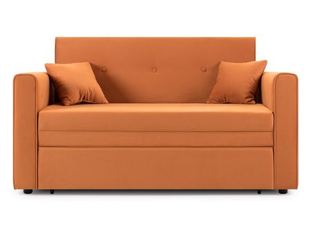 Диван прямой divanru Види Velvet Orange 27990₽