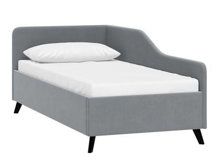 Кровать divanru Лория 120 Velvet Grey 35990₽