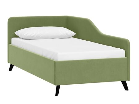 Кровать divanru Лория 90 Велюр Оливковый 32990₽