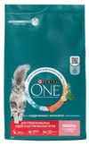 Корм сухой для стерилизованных и кастрированных кошек Purina ONE с лососем