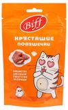 Лакомство для кошек Biff Хрустящие подушечки с паштетом из курицы