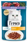 Корм влажный для кошек Гурмэ Перл Нежное филе с ягненком в соусе