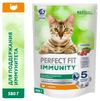 Сухой корм для иммунитета кошек PERFECT FIT Immunity индейка спирулина и клюква