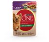 Влажный корм для собак Purina ONE с уткой, пастой и зеленой фасолью в подливе