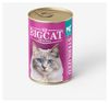 Корм консервированный для взрослых стерилизованных кошек Зоогурман BIG CAT Sterilized телятина с кроликом