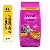Сухой корм для кошек Whiskas Подушечки с паштетом Ассорти с курицей и индейкой