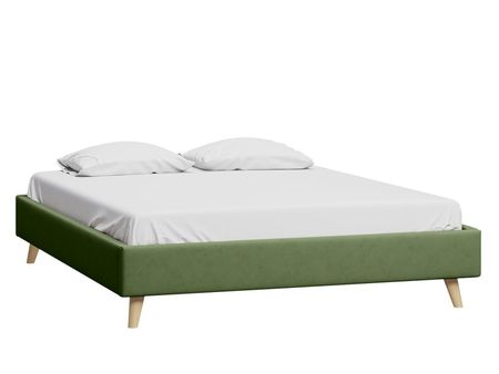 Кровать divanru Бран-1 180 Velvet Olive 30990₽
