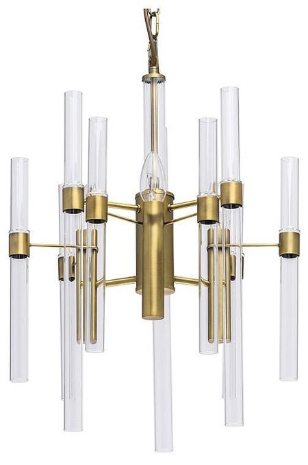 Люстра MW-Light Альгеро 3 285010703 цвет латунь 38980₽