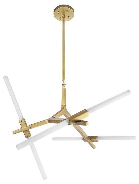 Люстра на штанге Loft it Agnes 103996 GD цвет золото 18192₽