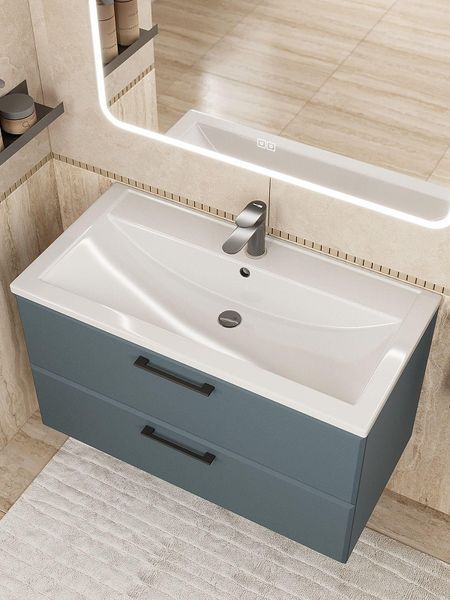 Раковина Uperwood Foster 90 291020343 цвет Белый глянцевый 11791₽