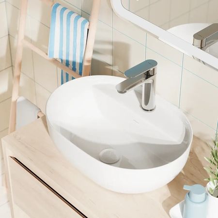 Раковина Pragma Nanta 50 901855NAN1GWFL024-2 цвет Белый глянцевый 7290₽