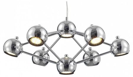 Люстра Lussole LSP-889 LSP-8898 цвет плафонаподвески Хром цвет арматуры Хром 10157₽