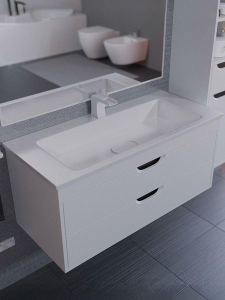 Раковина Uperwood Modul 97 2911020341 цвет Белый глянцевый 16530₽