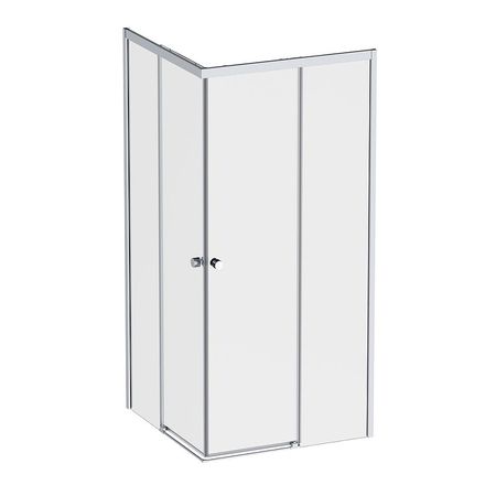 Душевой уголок AMPM X-Joy 90х90 W94G-403-9090-МТ профиль Хром матовый стекло прозрачное 32490₽