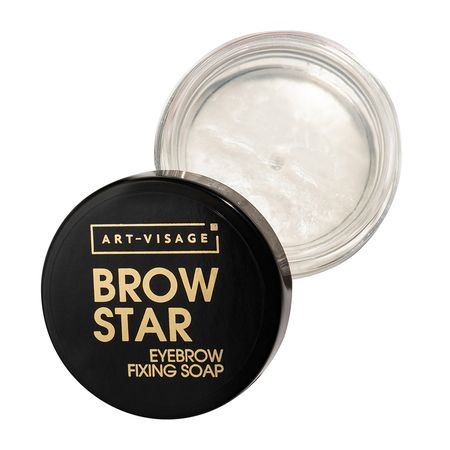 Мыло-фиксатор для бровей ART-VISAGE BROW STAR с щеточкой тон 31 без аромата