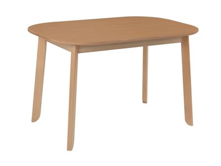 Кухонный стол divanru Овалис КоричневыйНатуральный 120x80 15990₽