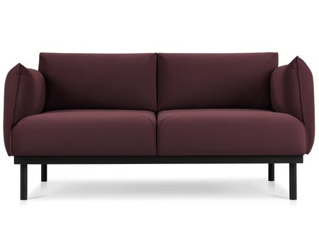 Диван прямой divanru Сорен Велюр Бордовый 69990₽
