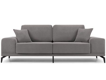 Диван прямой divanru Рон Велюр Серый 52990₽