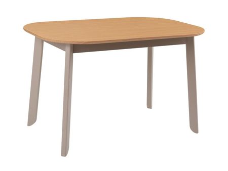 Кухонный стол divanru Овалис КоричневыйЛатте 120x80 16990₽