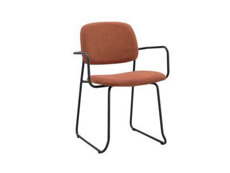 Стул divanru Кинли Рогожка ТерракотовыйЧерный 7990₽