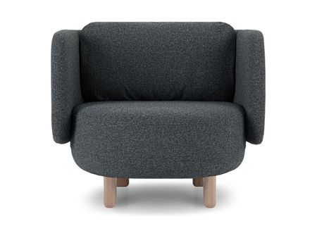 Кресло divanru Тут Рядом Космос-1 Рогожка Графитовый 70990₽