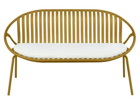 Диван садовый divanru Филлис Рогожка Желтый 19990₽