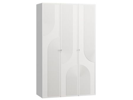 Распашной шкаф divanru Монсон 3-135х222 Белый 69990₽