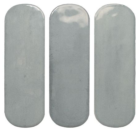 Керамическая плитка DNA Tiles Calema Oval Sky Голубой глянцевая 52x16 см 60₽