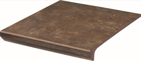 Ступень фронтальная Ceramika Paradyz Ilario Brown Коричневый матовая 30x33 см